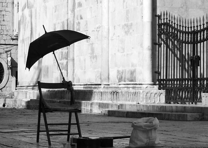 公寓 Penthouse Duplex Nina - Seaview 250m To And Restaurants - Free Parking - And Ciovo - 15 Minutes To Airport 特罗吉尔